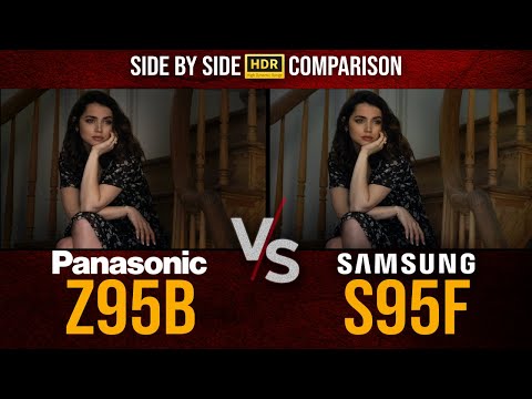 Samsung S95F vs Panasonic Z95B | Flagship OLED TV Comparison Review