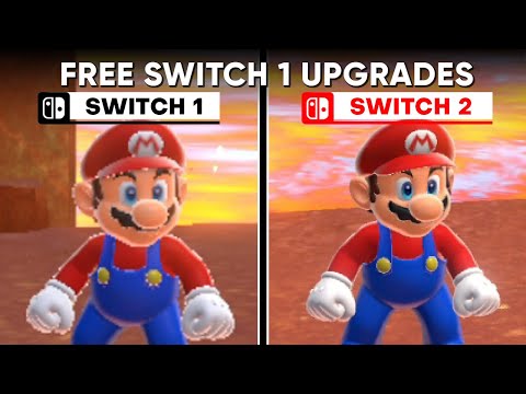 Switch 1 Free Upgrades Tested on Switch 2 - Mario Odyssey, Pokémon, Link's Awakening & More
