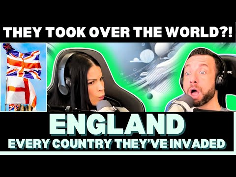 Canadian's First Time Reaction To Every Country England Has Invaded: Visualized!