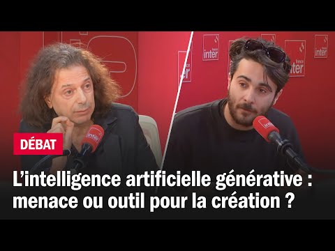 L’IA générative : menace ou outil pour la création ? - Le débat du 7/10