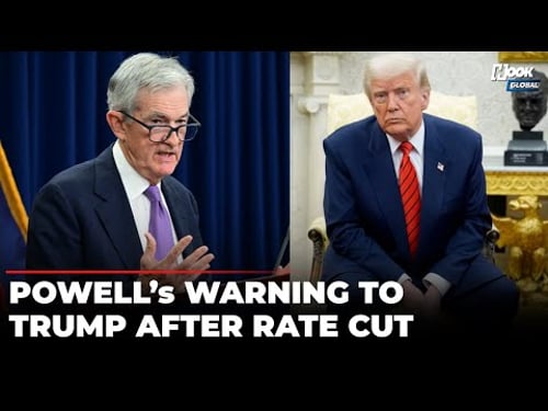 Jerome Powell Issues Inflation Warning To Trump As Fed Cuts US Interest Rate | Full Press Conference