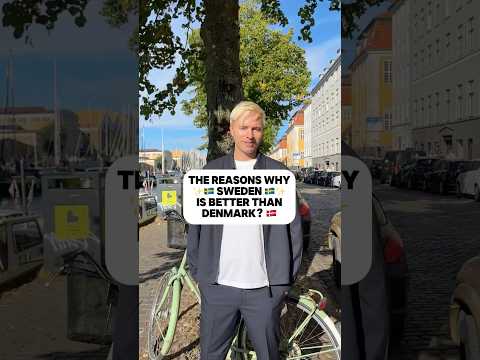 Why Sweden Is Better Than Denmark?! 🇸🇪🤝🇩🇰 #Sweden #Denmark #Danish #Viral #Copenhagen #Fyp