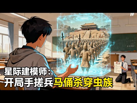 《星際建模師:開局手搓兵馬俑殺穿蟲族》快高考了全班笑我精神力F級,直到我在考場上建模出始皇陵,百萬陶俑軍團踏平蟲巢,監考官當場跪求招生簡章。#漫畫解說#小說推薦#爽文#異能#無敵流#小左說漫