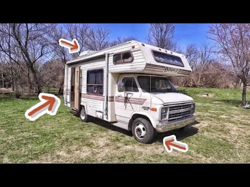 Old RV Camper Rebuild Project