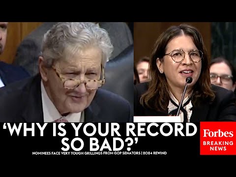 NO MERCY: 'Help Me To Understand...': Biden Noms Face Brutal Grillings By GOP Senators | 2024 Rewind