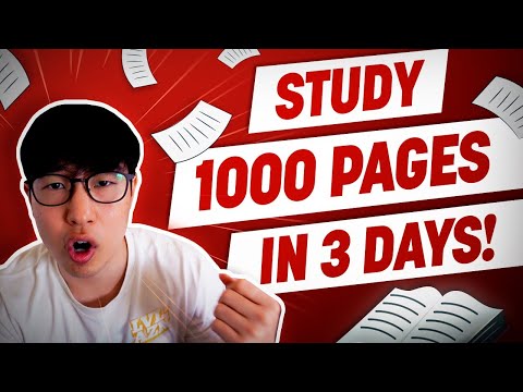 How I avoid feeling overwhelmed when studying MASSIVE content