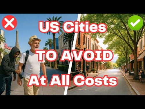 US Cities TO AVOID At All Costs (And Few That Are Safe!)