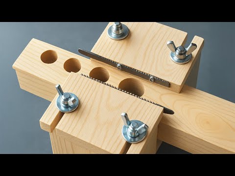65 Year Old Carpenter Invented This Genius DIY Woodworking Jig You’ve Never Seen Before