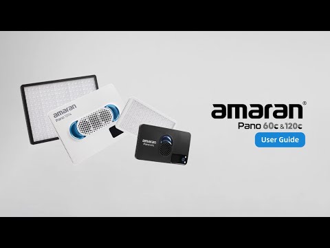 User Guide | amaran Pano 60c & 120c