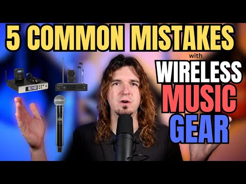 5 COMMON MISTAKES When Using WIRELESS MUSIC GEAR