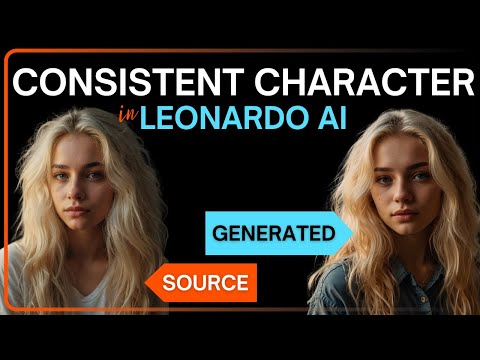 Leonardo AI Character Reference - Consistent Characters