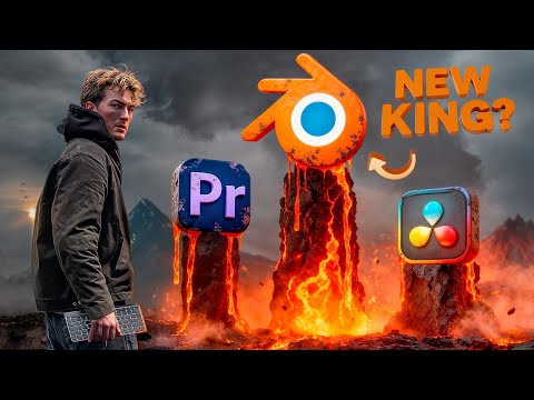 I Tried Video Editing in a FREE 3D Software