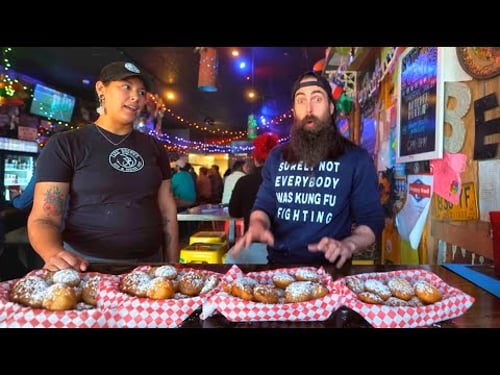 WIN THE $90 MEAL FREE IF YOU CAN BEAT THEIR DEEP FRIED OREO EATING RECORD! | BeardMeatsFood