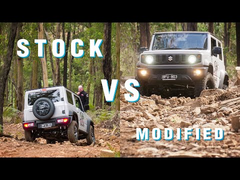Stock Jimny VS Modified Jimny - ALL THE WAY TO THE TOP!