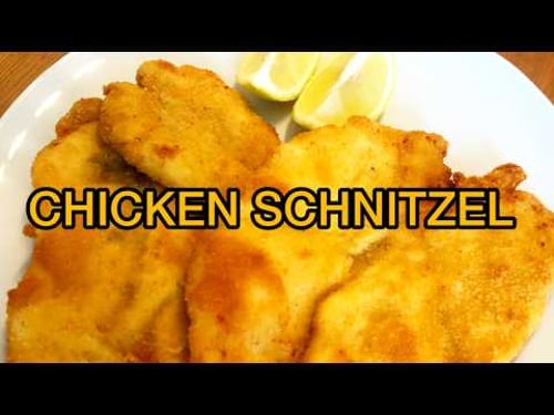 EASY CHICKEN SCHNITZEL RECIPE / #easyrecipe #lellaskitchen