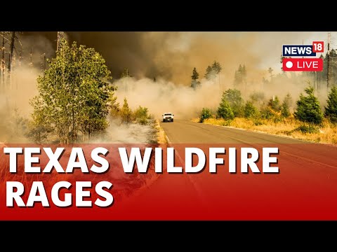 Wildfire In Texas LIVE | Expanding Wildfires Trigger Evacuation From Texas Panhandle |Texas Wildfire