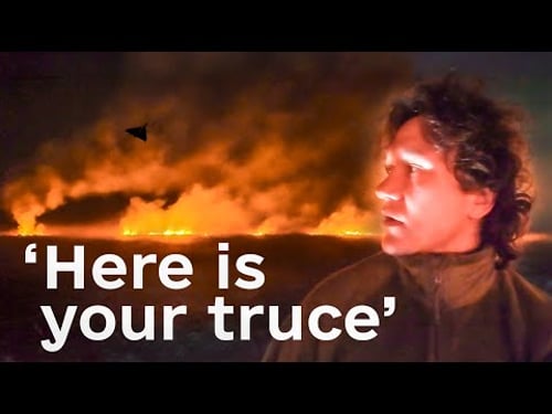 Hunting Russian drones over Ukraine amid ceasefire talks