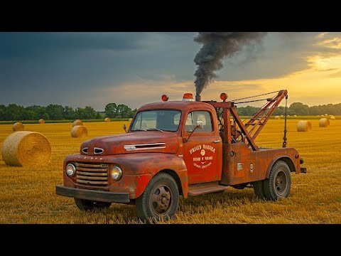 Building a custom diesel tow truck - careful disassembly