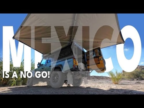 I'll never set foot in Mexico again