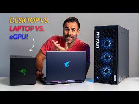 Desktop RTX 5080 vs Thunderbolt 5 eGPU vs Laptop RTX 5080 — The Ultimate Showdown!