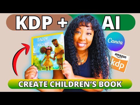 Create a Children's Book to Sell on AMAZON KDP Using Canva & Midjourney AI (Step-by-Step Publishing)