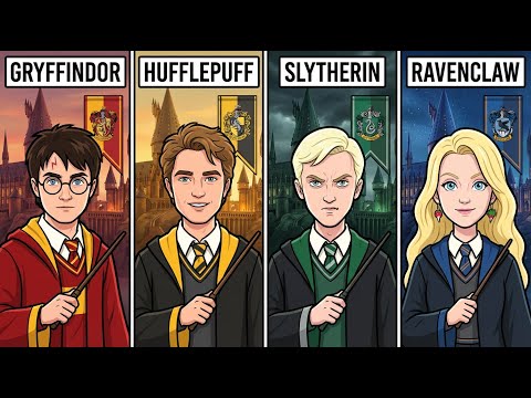 Every House at Hogwarts School EXPLAINED in Detail
