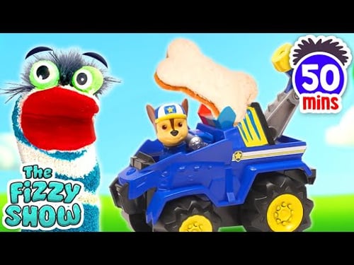 Fizzy Packs Delicious Lunch Boxes With Dinos, Paw Patrol, Bluey & Elemental | Compilation For Kids