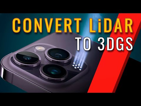 Iphone LiDAR Data Converted to Gaussian Splatting models. Will it work?