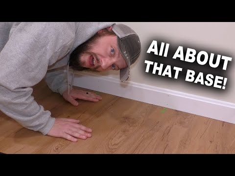 How to Install Baseboard Trim - Cope and Scribe - Old House Bedroom Remodel Problems