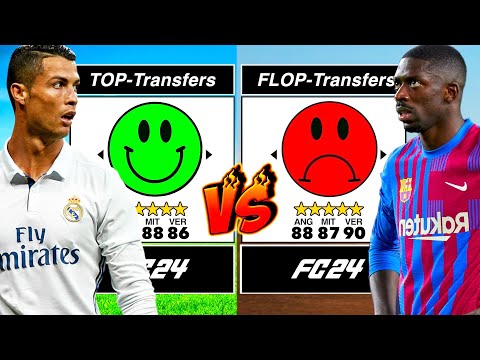 TOP Transfers vs FLOP Transfers in FC 24! ๐โฝ๏ธ