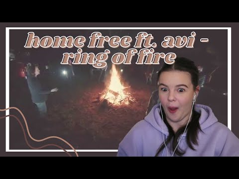 Home Free ft. Avi Kaplan - Ring Of Fire Reaction | Carmen Reacts