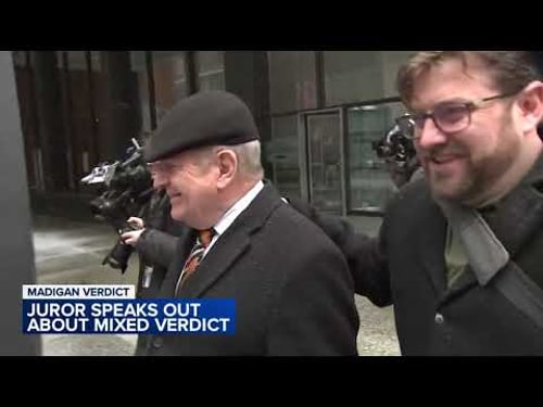 Juror speaks out on why Madigan found guilty in partial verdict