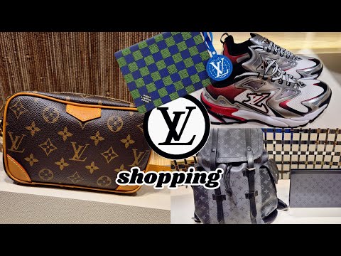 what's NEW at men's LV?🌍 LV BOOK MESSENGER AIR AFRIQUE🌍LV RUSH BUMBAG🌍LV WEREABLE WALLET🌍LV TRAINERS