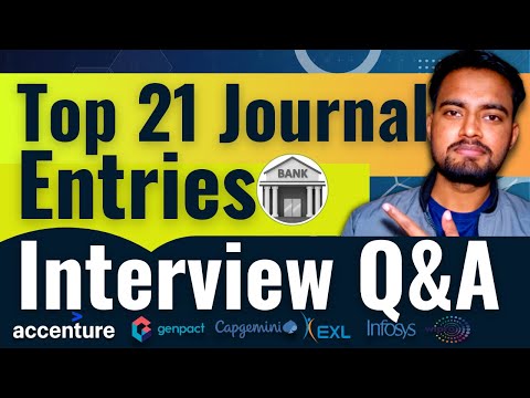 21 Most Important Journal Entries 2025 | Most Asked Journal Entries In An Interview | CorporateWala