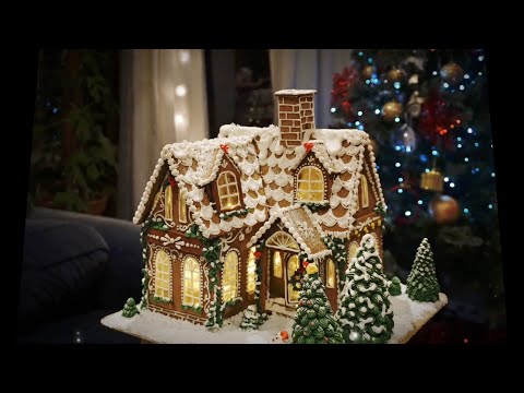 Christmas gingerbread house圣诞姜饼屋