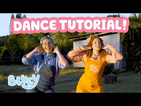 Onesies Dance Tutorial and Sisters Game! π π§‘ feat. Emma Memma & Hayley | Bluey
