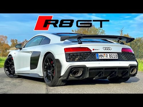 AUDI R8 GT - RWD V10 with 620HP // REVIEW on AUTOBAHN