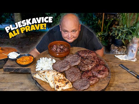 Najbolje PLJESKAVICE! Pravi recept!