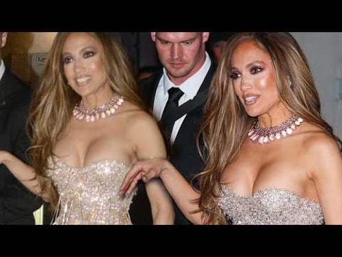 Jennifer Lopez leaves Nikki Glaser’s Golden Globes after party in LA