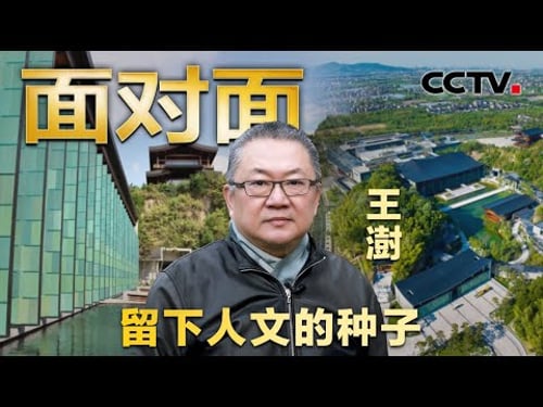文人碰巧做了建筑,现实版《富春山居图》是怎么建出来的?专访建筑界“诺贝尔奖”首位中国获奖者王澍 | CCTV「面对面」