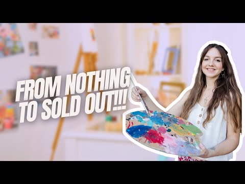 This mental shift made my art sell itself!✨️