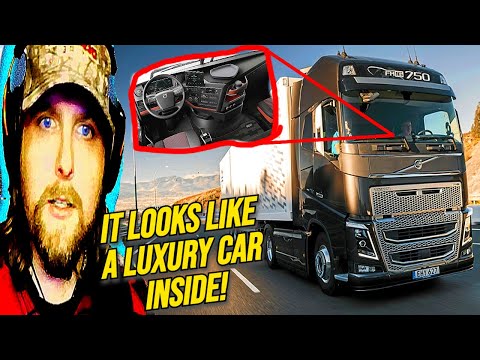 American Reacts to In Depth Tour of Volvo FH16