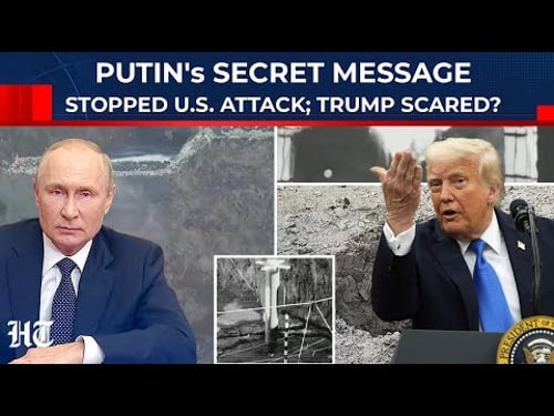 Putin's Secret Message Stopped US Attack On Iran? 2nd Trump Loss To Russia After Ukraine Deal Bust?
