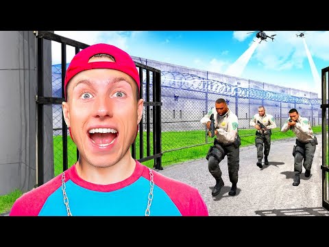 24 STUNDEN aus GEFÄNGNIS AUSBRECHEN in GTA 5!