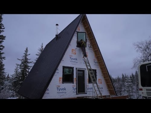 A-Frame Cabin Windows | Carving Out a Mountain View