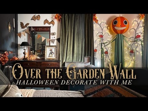 Welcome to Pottsfield 🍂 \\ Over the Garden Wall Halloween Decorate with Me