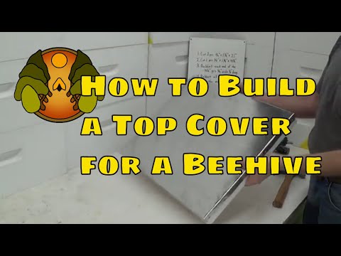 How to Build a Top Cover for a Beehive
