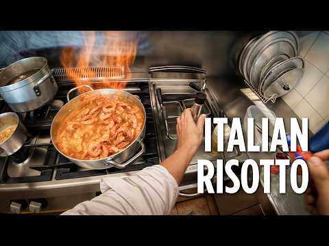 POV: The Secret to Perfect Risotto & Bisque Sauce 🌿🍤