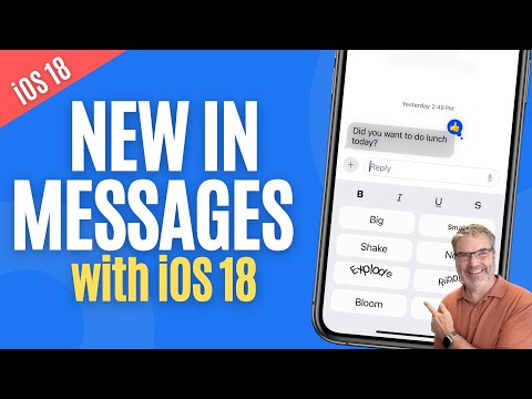Want BETTER Texting? Explore iOS 18's COOL New Features! 😎📱