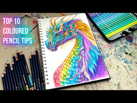 Top 10 Coloured Pencil Tips Every Artist Should Know